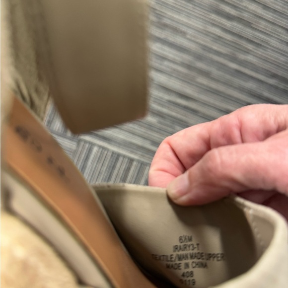 Indigo Rd. stacked platform espadrille wedge size 6.5 - Picture 7 of 7